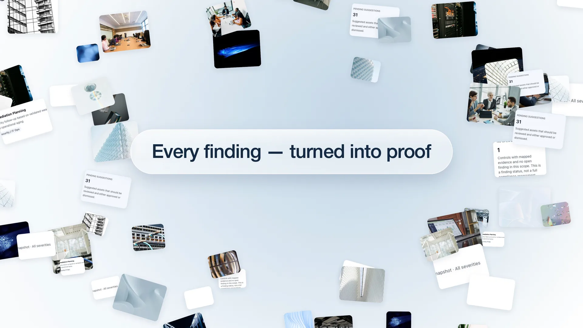 OpinioSec Portal film: Every finding — turned into proof